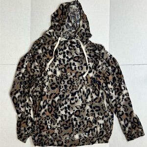 Leopard Print Hoodie